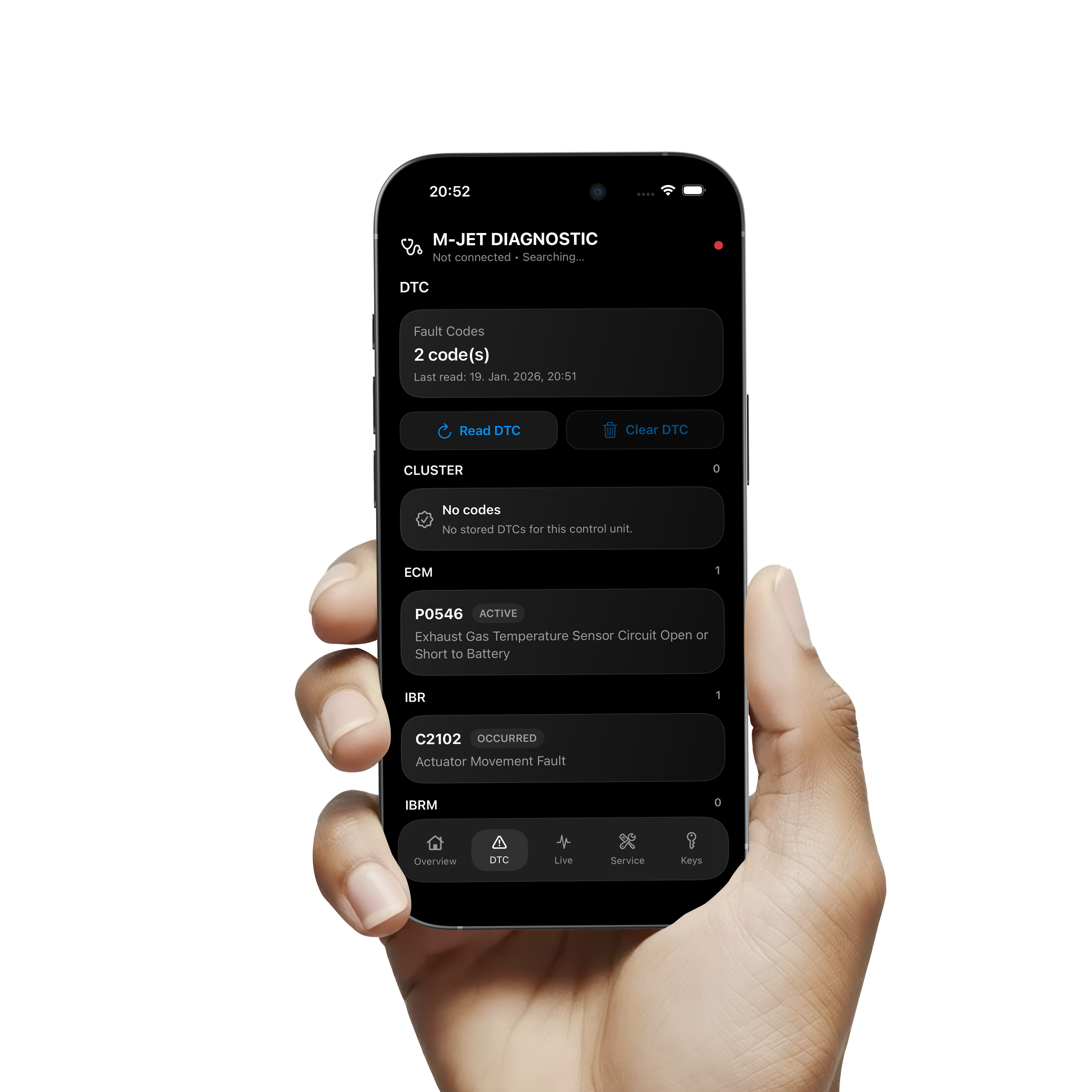 M-JET DIAGNOSTIC - Diagnostic Tool for BRP