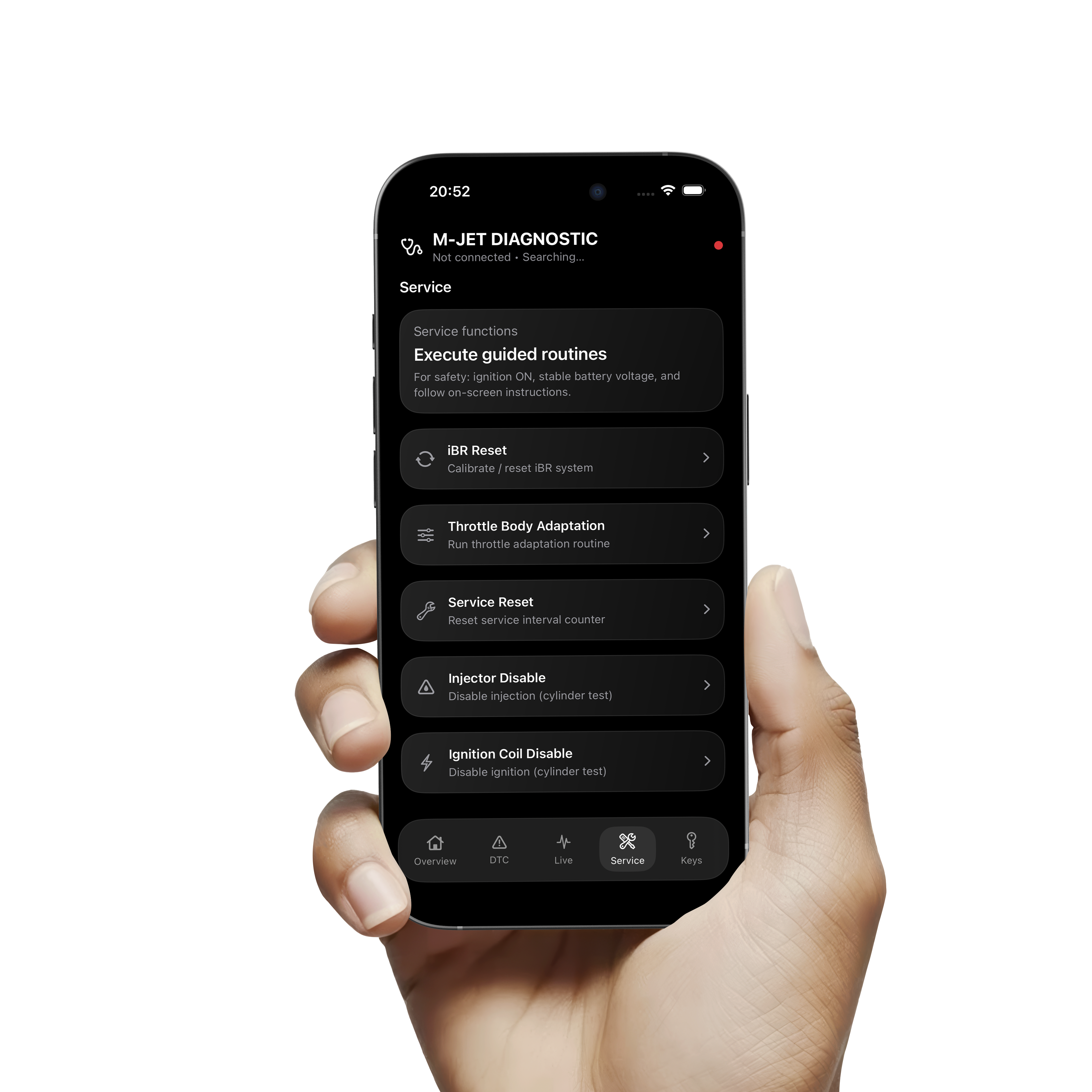 M-JET DIAGNOSTIC - Diagnostic Tool for BRP